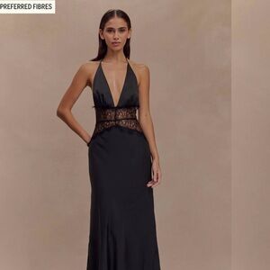 Meshki Black Dinah Maxi Dress